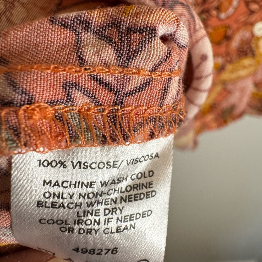 Loft Plus Print Button Down Tunic Top - image 4